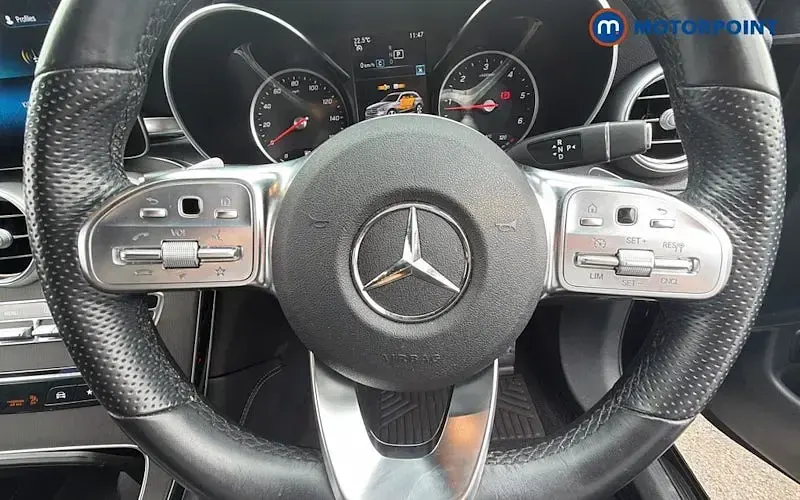 Used Mercedes GLC220 AMG line 194 HP (142 kW) 2021 Black SUV