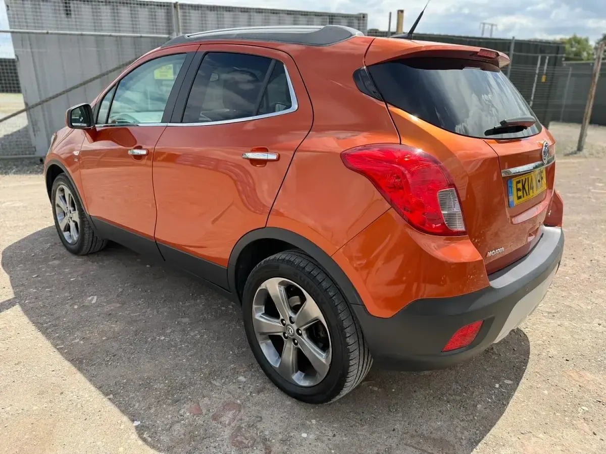 Used Vauxhall Mokka S 130 HP (95 kW) 2014 Orange SUV