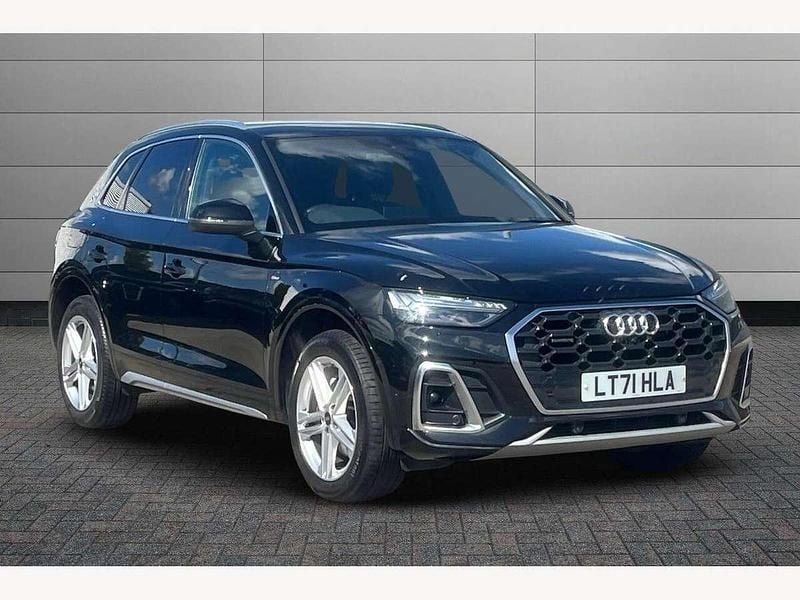 Mythos black Used 2021 Audi Q5 S-Line SUV | £28,750 (Fair price) - Image 1/4