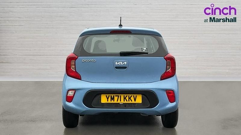 Used Kia Picanto 66 HP (48 kW) 2022 Blue Hatchback