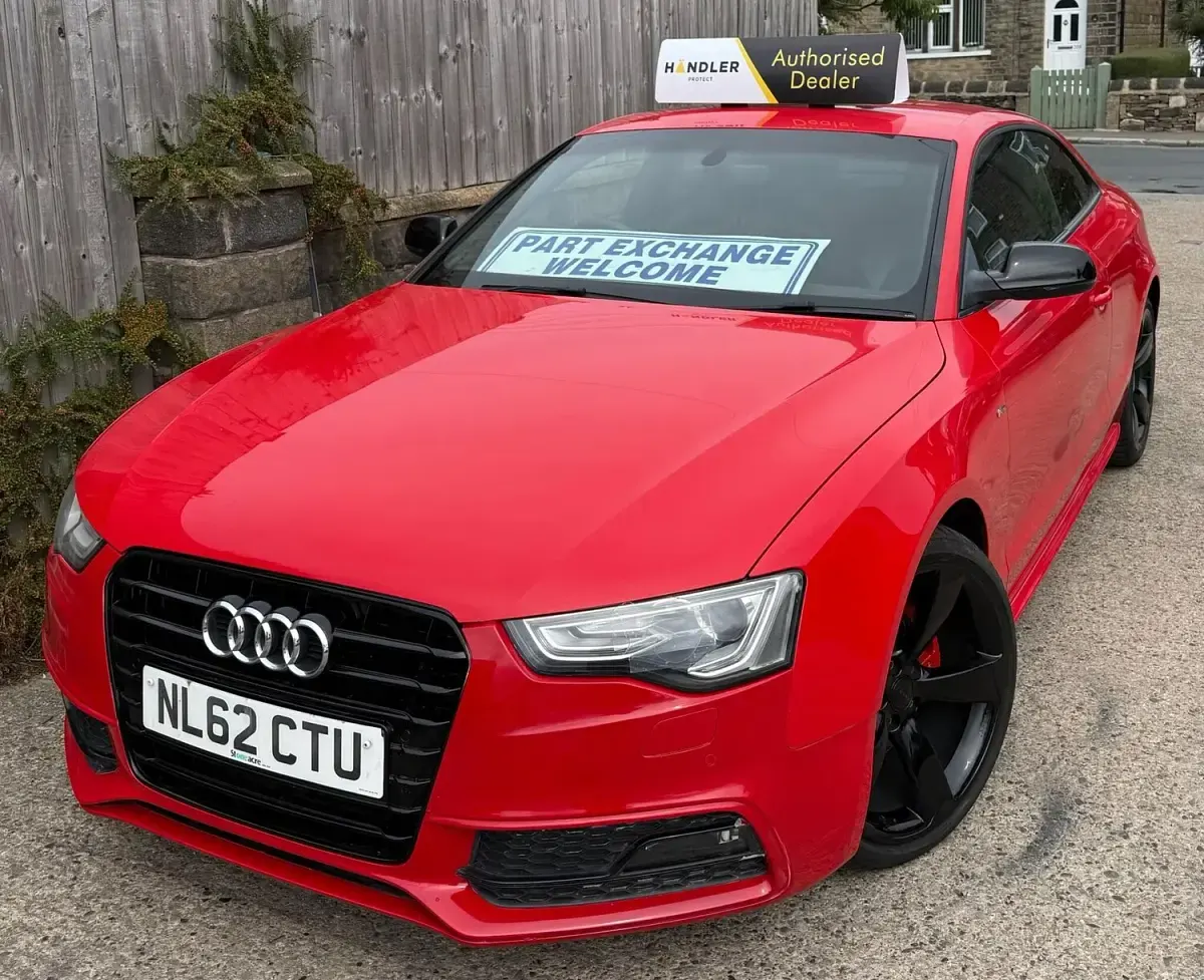 Used Audi A5 Black Edition 2012 Red Coupe
