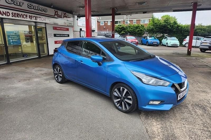 Blue Used 2018 Nissan Micra Tekna Hatchback | £8,995 (Fair price) - Image 1/1
