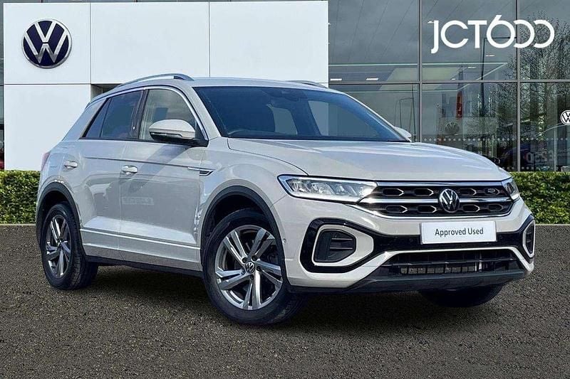 Grey Used 2024 VW T-Roc R-line SUV | £25,859 (Fair price) - Image 1/4