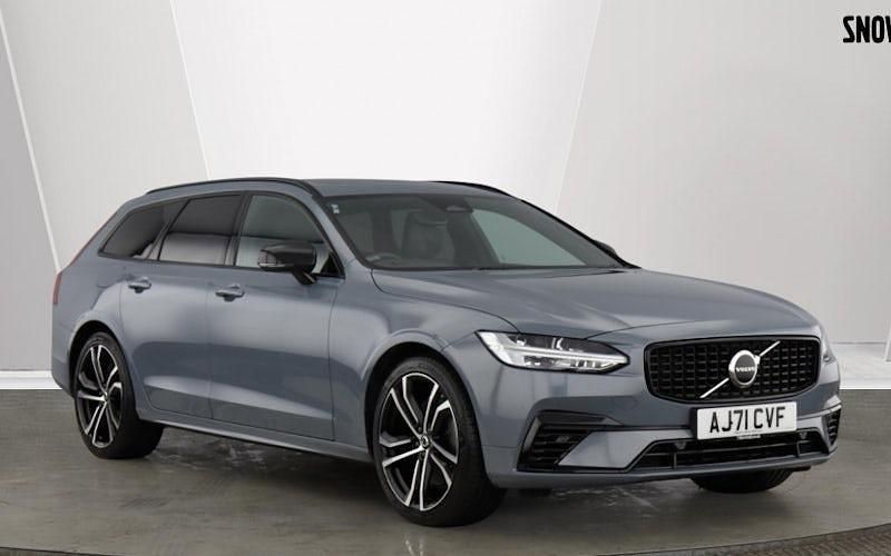 Used Volvo V90 R-Design 350 HP (257 kW) 2021 Thunder grey Estate