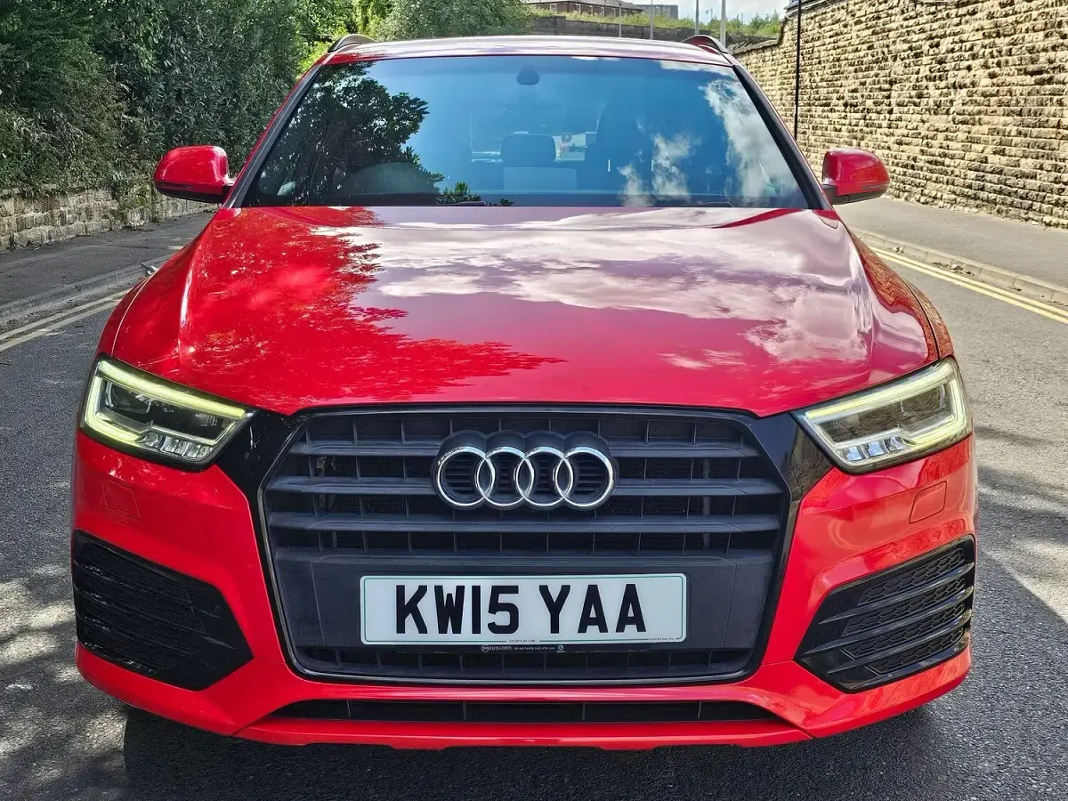Used Audi Q3 S-Line 150 HP (110 kW) 2015 Red SUV