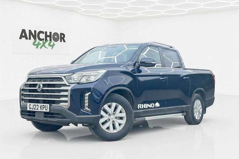 Blue Used 2022 Ssangyong Musso Pickup | £21,989 (Fair price) - Image 1/4
