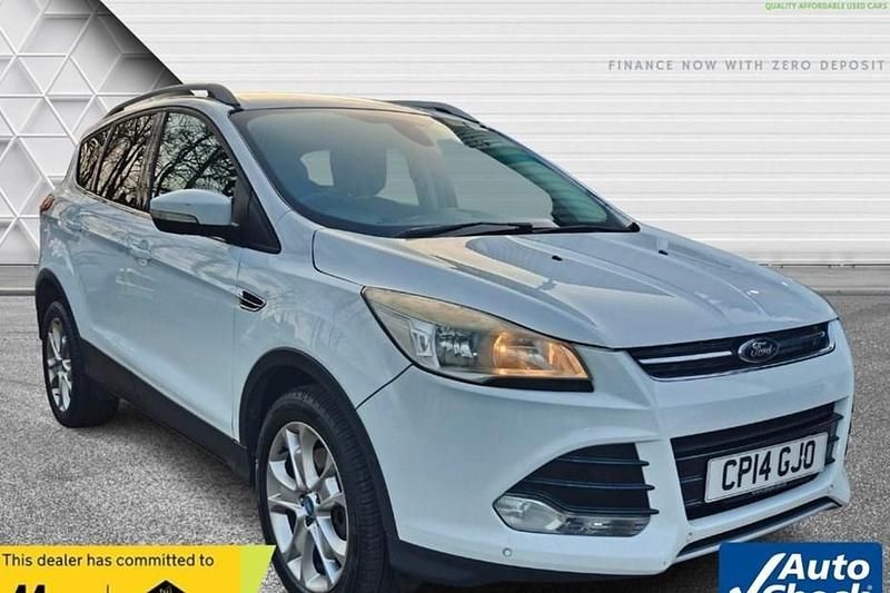 Used Ford Kuga Titanium 140 HP (102 kW) 2014 White SUV
