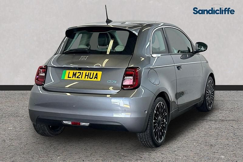 Used Fiat 500e La Prima 86 kW (118 HP) 2021 Grey Hatchback
