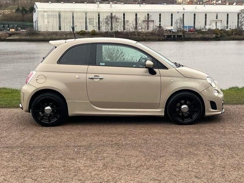 Used Abarth 500 2014 Beige Hatchback