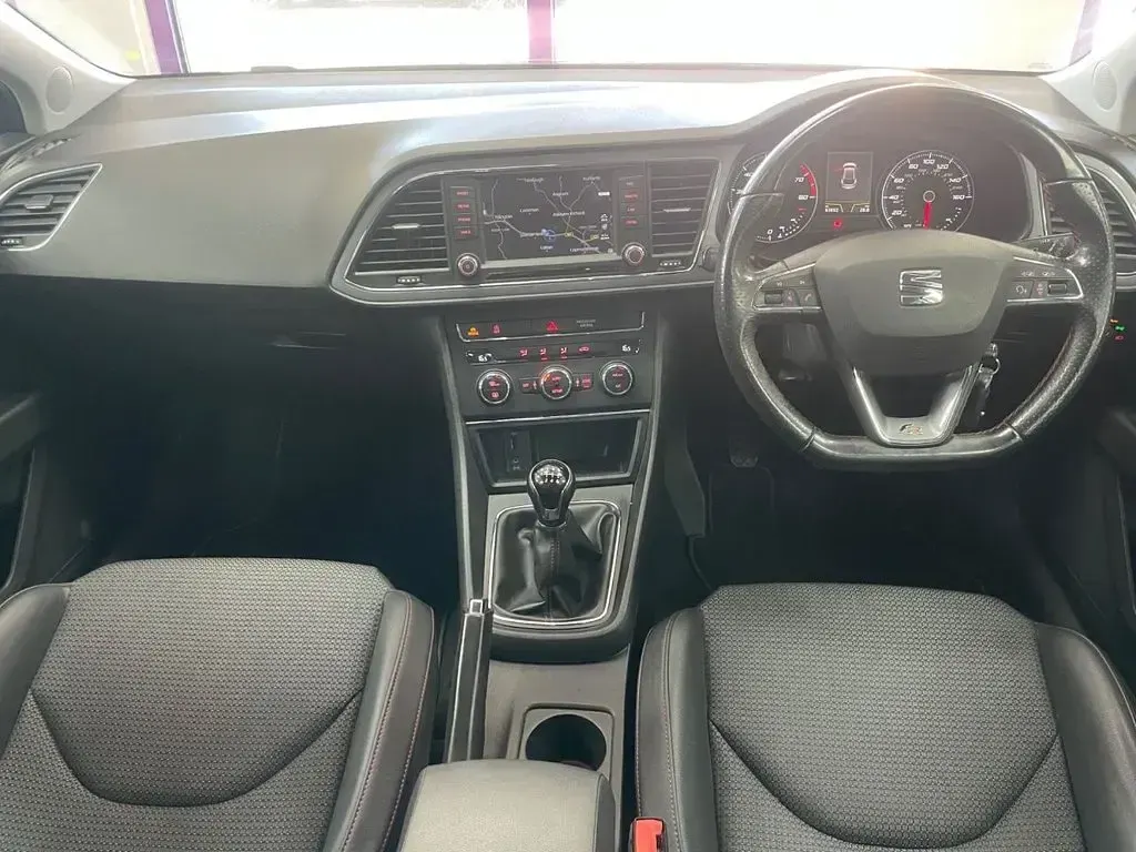 Used Seat Leon FR 150 HP (110 kW) 2016 Black Coupe