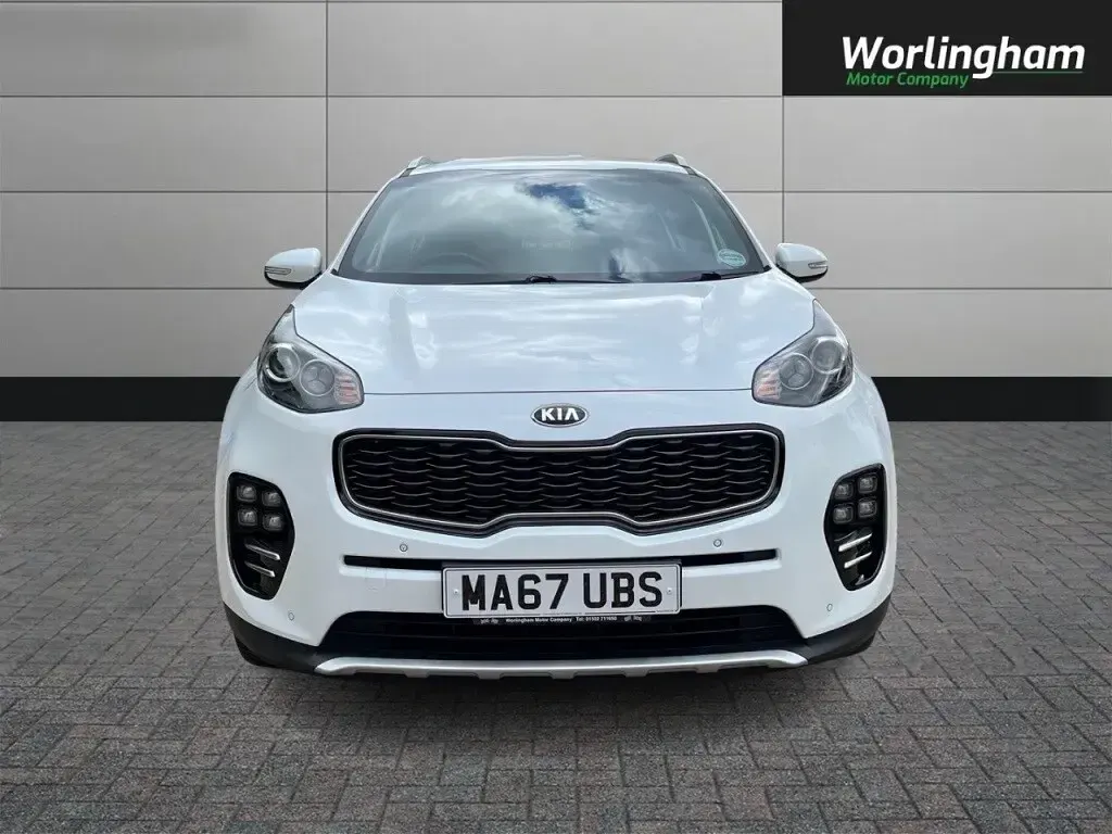 Used Kia Sportage GT-Line 136 HP (100 kW) 2017 White SUV