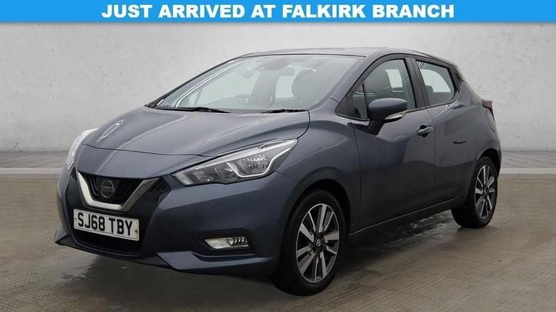 Used Nissan Micra Acenta 71 HP (52 kW) 2018 Grey Hatchback