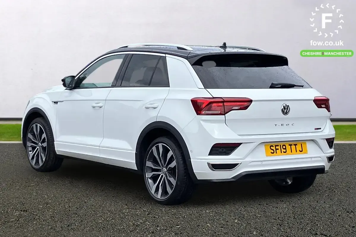 Used VW T-Roc Active 190 HP (139 kW) 2019 White SUV