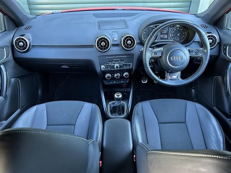 Used Audi A1 S-Line 2015 Red Hatchback