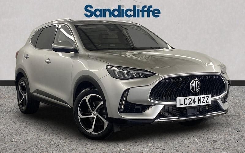 Metallic sterling silver Used 2023 MG HS Trophy SUV | £18,681 (Fair price) - Image 1/4