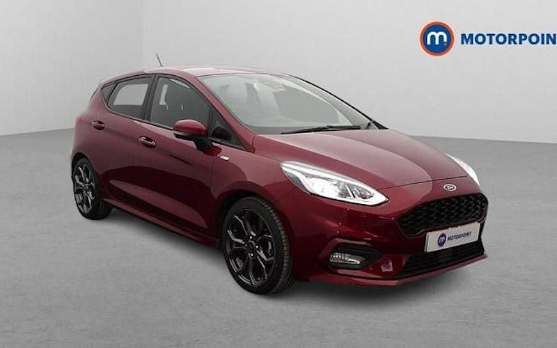 Used Ford Fiesta ST-Line 95 HP (69 kW) 2021 Red Hatchback