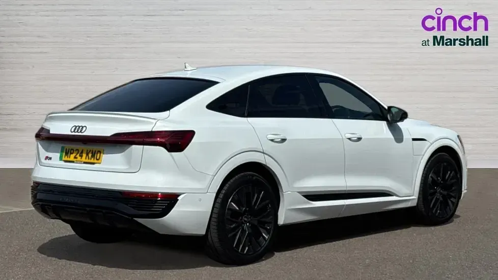 Used Audi e-tron Sportback Black Edition 250 kW (340 HP) 2024 White SUV