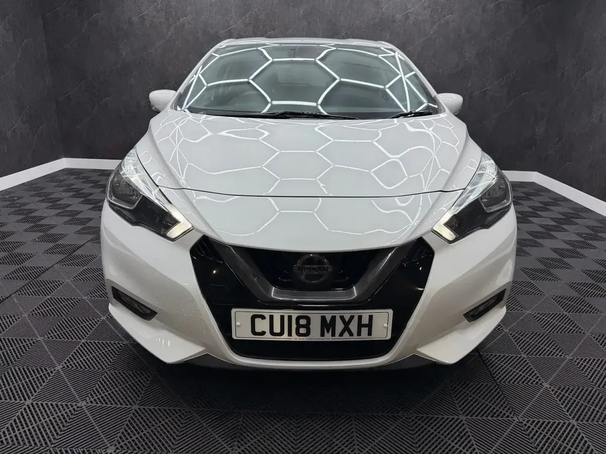 Used Nissan Micra Acenta Limited Edition 90 HP (66 kW) 2018 White Hatchback