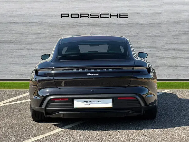 Used Porsche Taycan Performance Package 344 kW (469 HP) 2021 Black Sedan