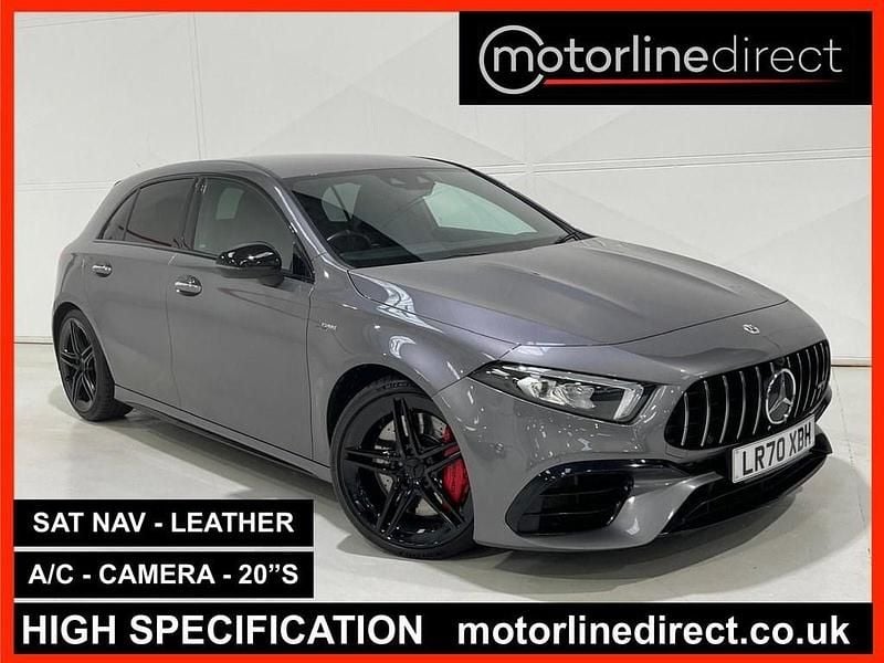 Grey Used 2020 Mercedes A45 AMG AMG Hatchback | £31,975 (Good price) - Image 1/4