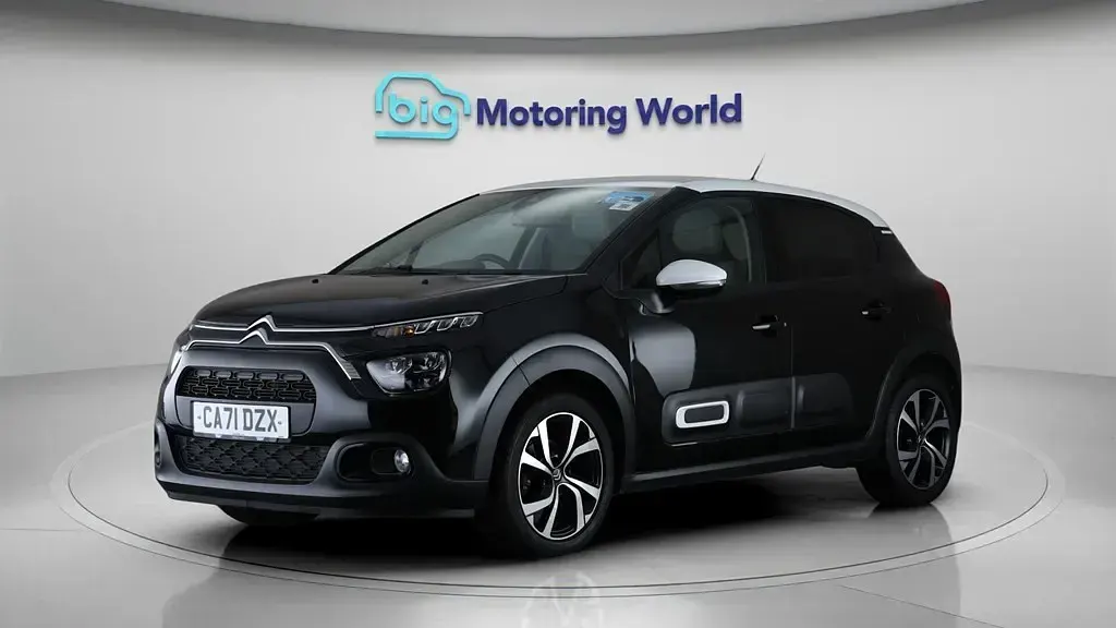 Begagnad Citroën C3 PureTech 83 HK (61 kW) 2022 Svart Halvkombi