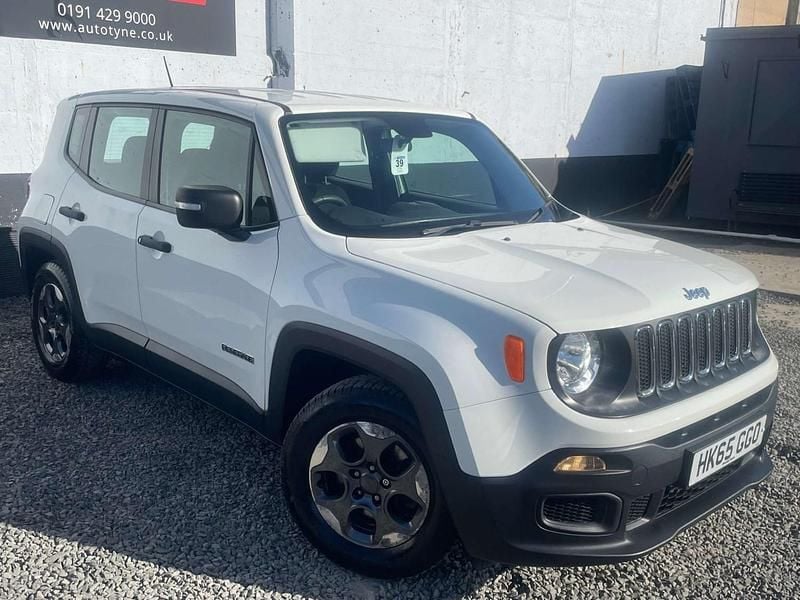 Used Jeep Renegade Sport 110 HP (80 kW) 2015 White SUV