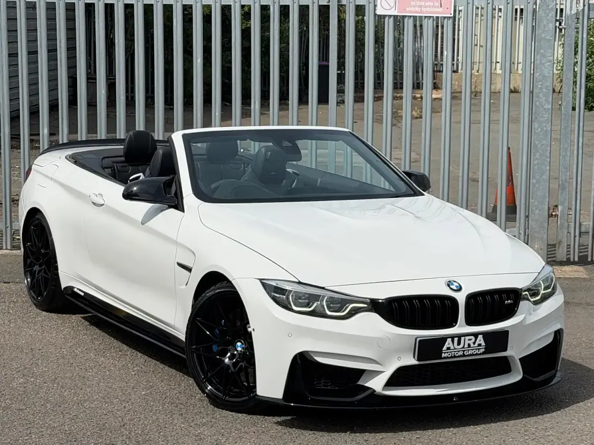 Used BMW M4 Cabriolet Competition Edition 2017 White Cabriolet