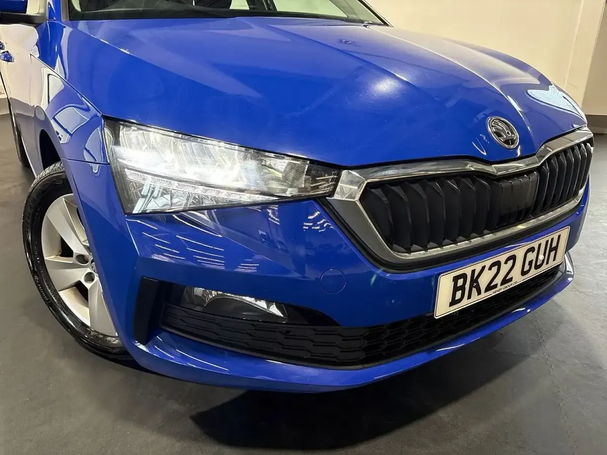 Used Skoda Scala SE 2022 Blue Hatchback