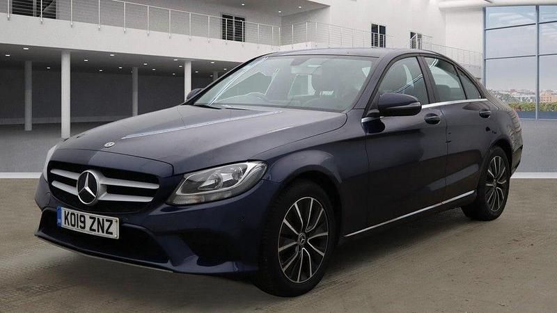 Blue Used 2019 Mercedes C220 SE Sedan | £12,950 (Super price) - Image 1/4