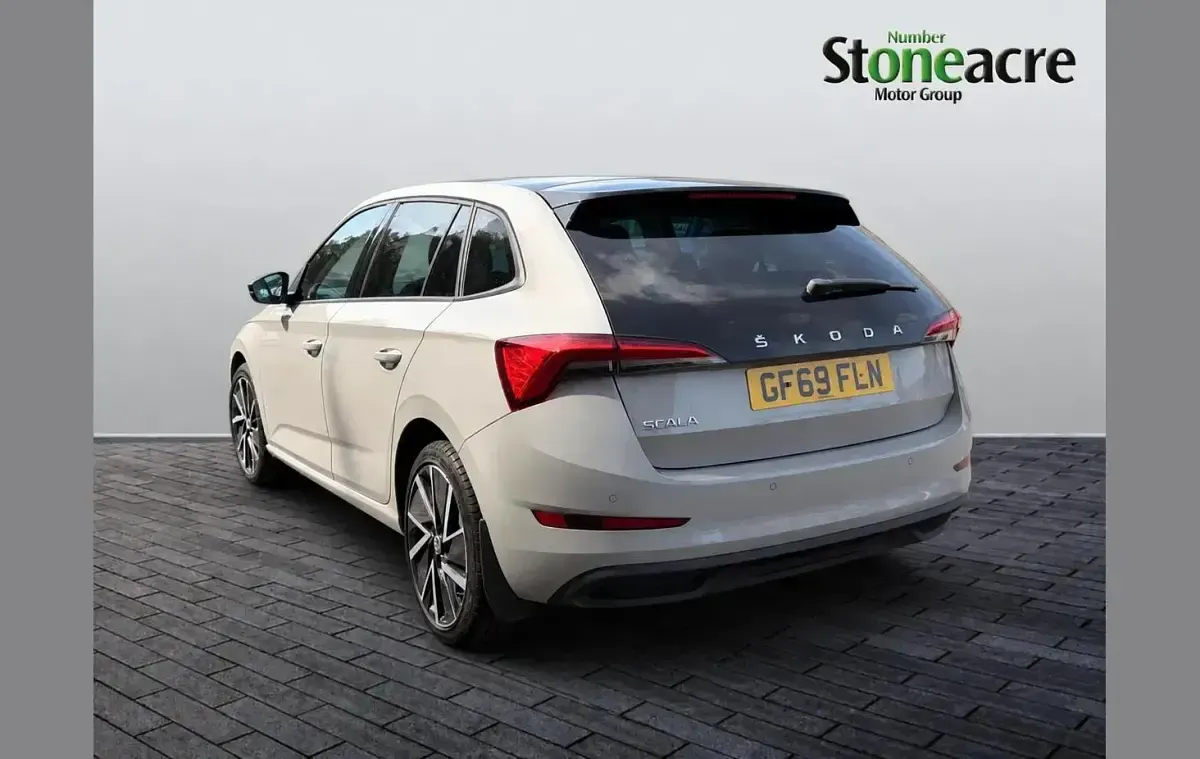 Used Skoda Scala SE L 115 HP (84 kW) 2019 Grey Hatchback