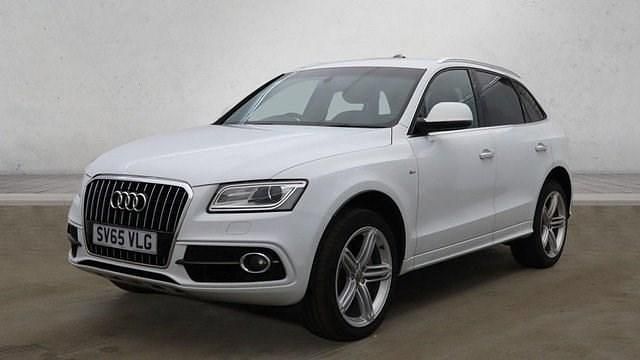 Used Audi Q5 S-line plus 150 HP (110 kW) 2015 White SUV