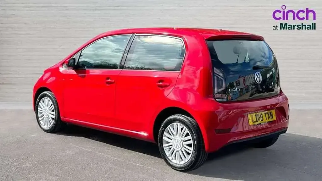 Used VW up! Edition 60 HP (44 kW) 2019 Red Hatchback