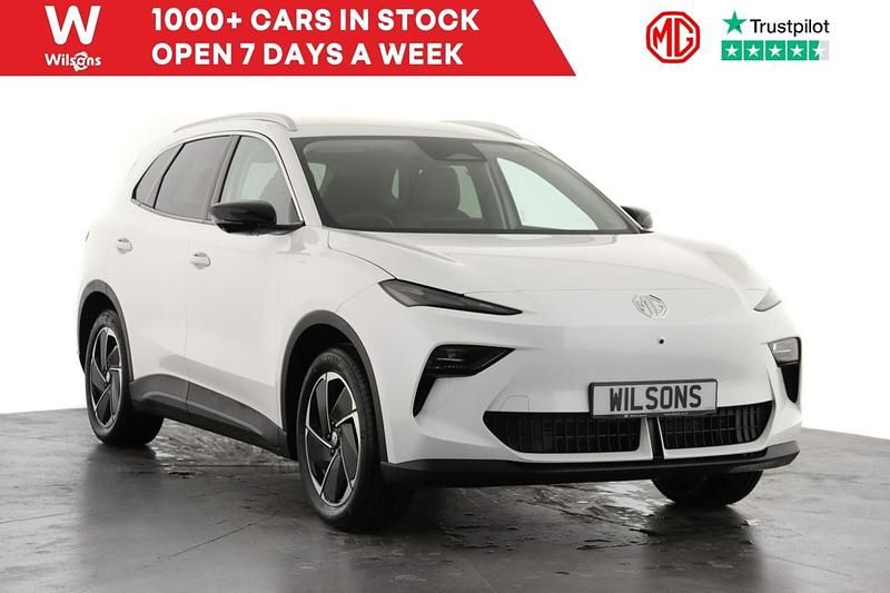 New MG MG5 EV Trophy 2025 White Estate