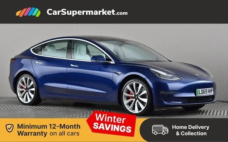 Used 2023 Tesla Model 3 Performance Sedan | £19,697 (Super price) - Image 1/3