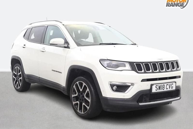 Used Jeep Compass Limited 140 HP (102 kW) 2018 White SUV