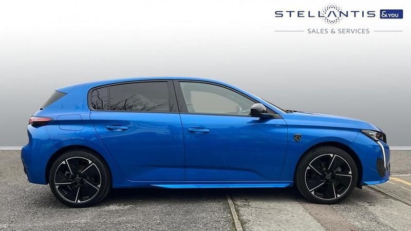 Used Peugeot e-308 GT 113 kW (154 HP) 2023 Blue Hatchback