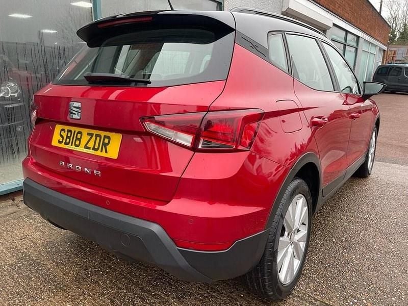 Used Seat Arona SE Technology 115 HP (84 kW) 2018 Red SUV