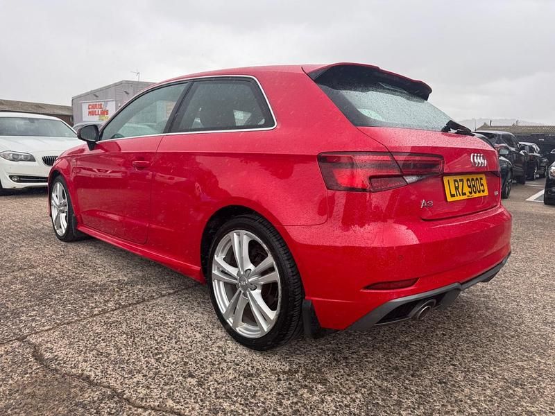 Used Audi A3 S-Line 110 HP (80 kW) 2017 Misano red Hatchback