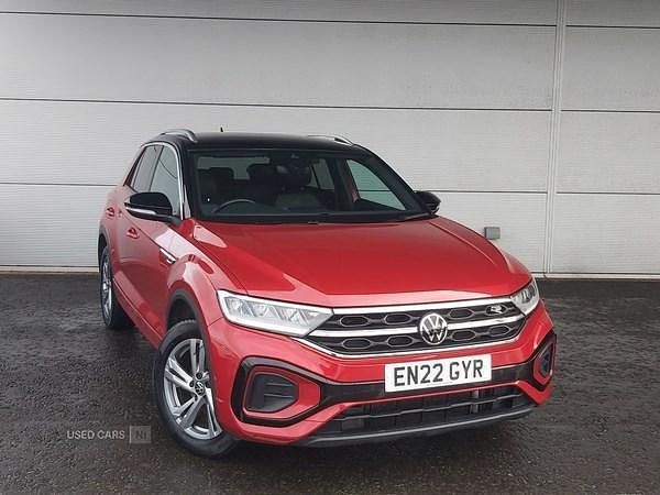 Used VW T-Roc R-line 2022 Red SUV
