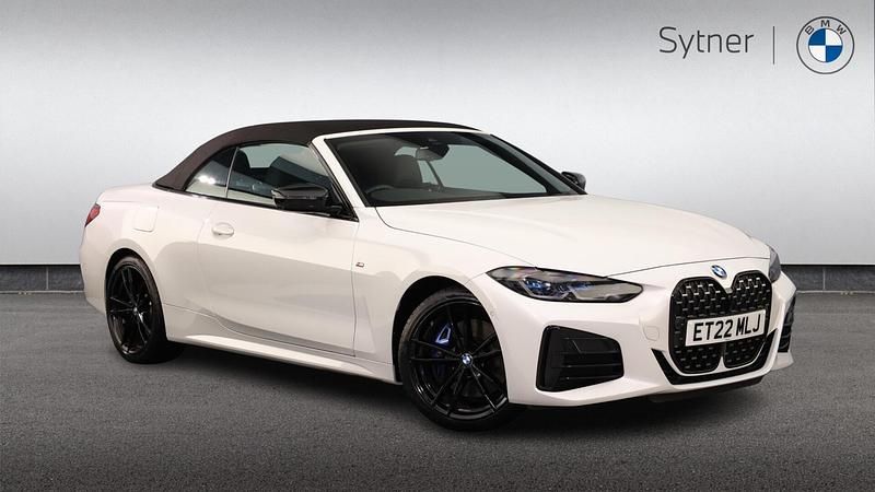 Used BMW M440 M Sport 369 HP (271 kW) 2022 White Sedan