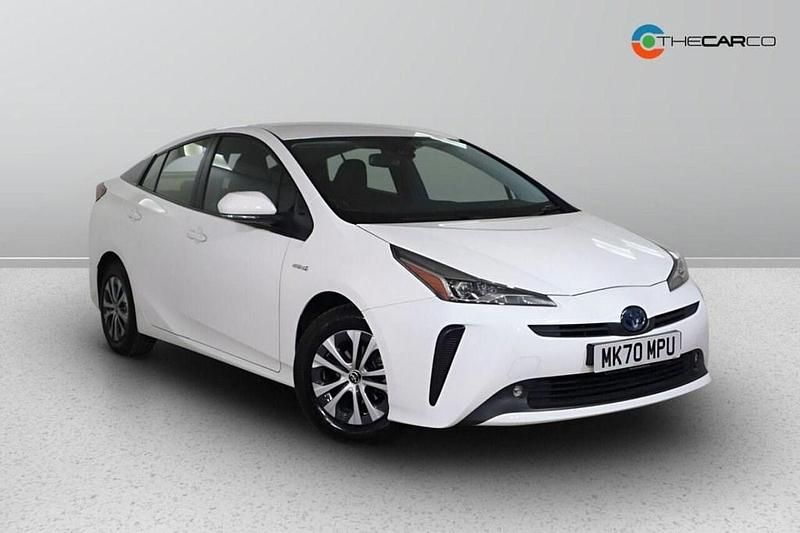 Used Toyota Prius Business Edition 122 HP (89 kW) 2020 White Hatchback