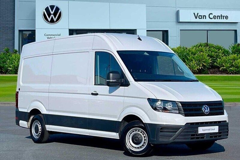 White Used 2024 VW Crafter Van | £30,391 (Good price) - Image 1/4