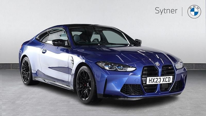 Blue Used 2023 BMW M4 Competition Edition Coupe | £59,500 (Fair price) - Image 1/4