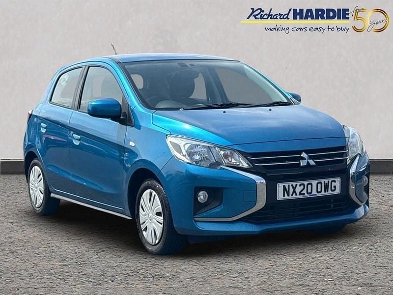 Blue Used 2020 Mitsubishi Mirage Hatchback | £8,799 (Fair price) - Image 1/3
