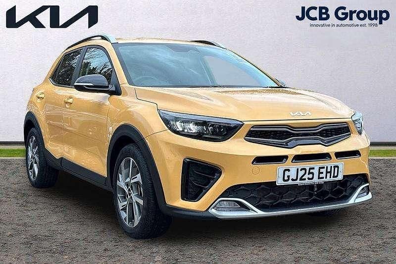 Yellow Used 2025 Kia Stonic GT-Line SUV | £17,995 (Fair price) - Image 1/4