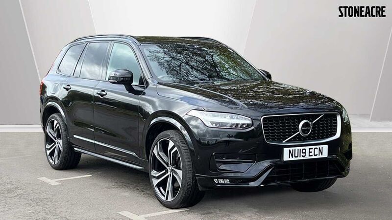 Black Used 2020 Volvo XC90 R-Design SUV | £41,000 - Image 1/3