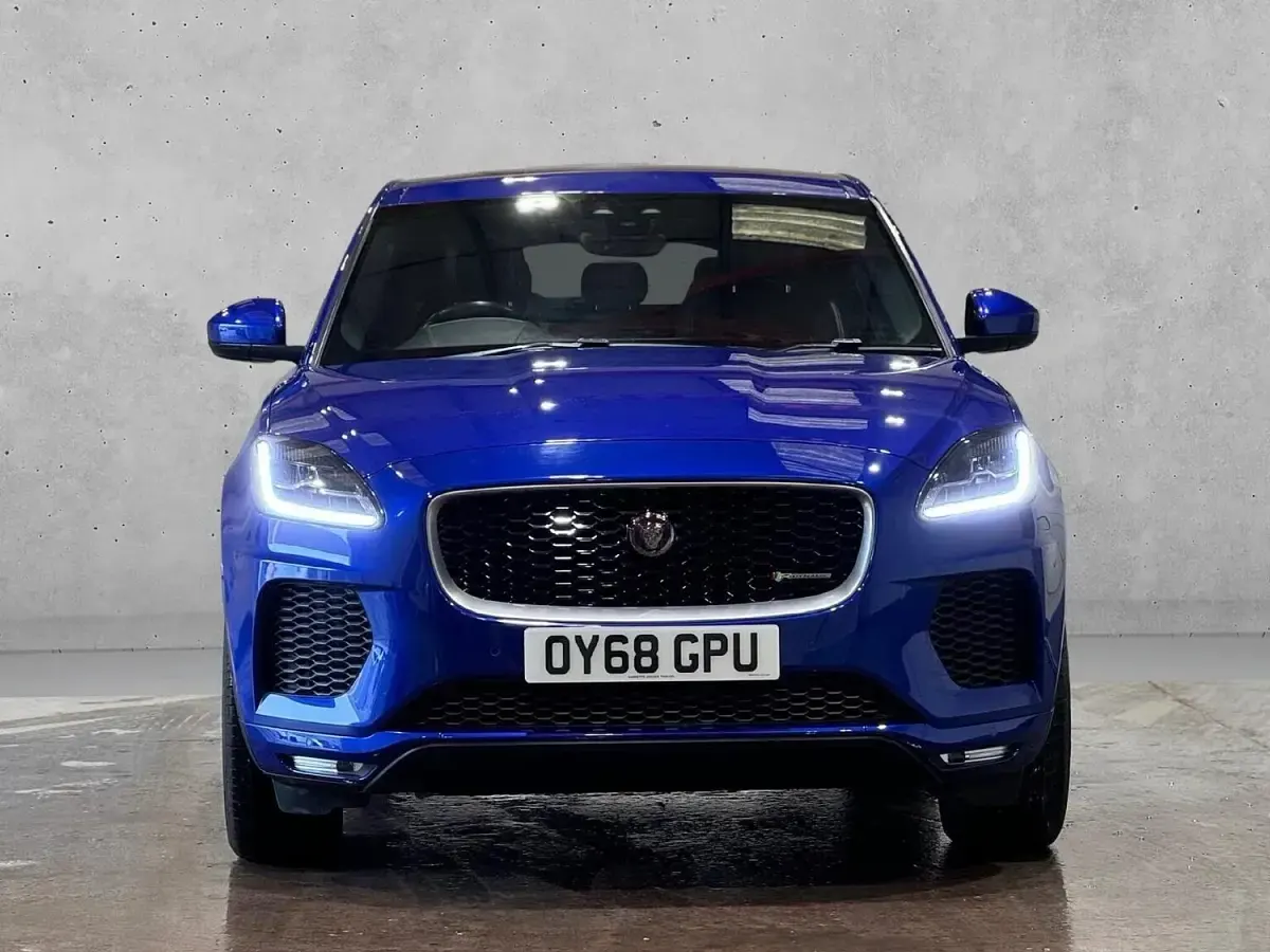 Used Jaguar E-Pace R-Dynamic 180 HP (132 kW) 2018 Blue SUV