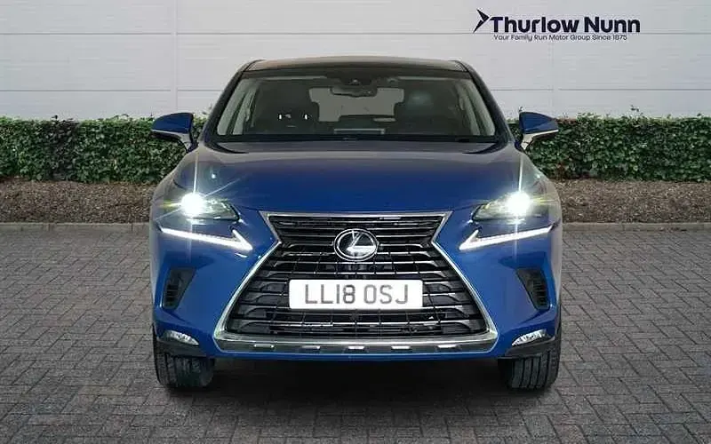 Used Lexus NX300h Luxury Line 197 HP (144 kW) 2018 Blue SUV
