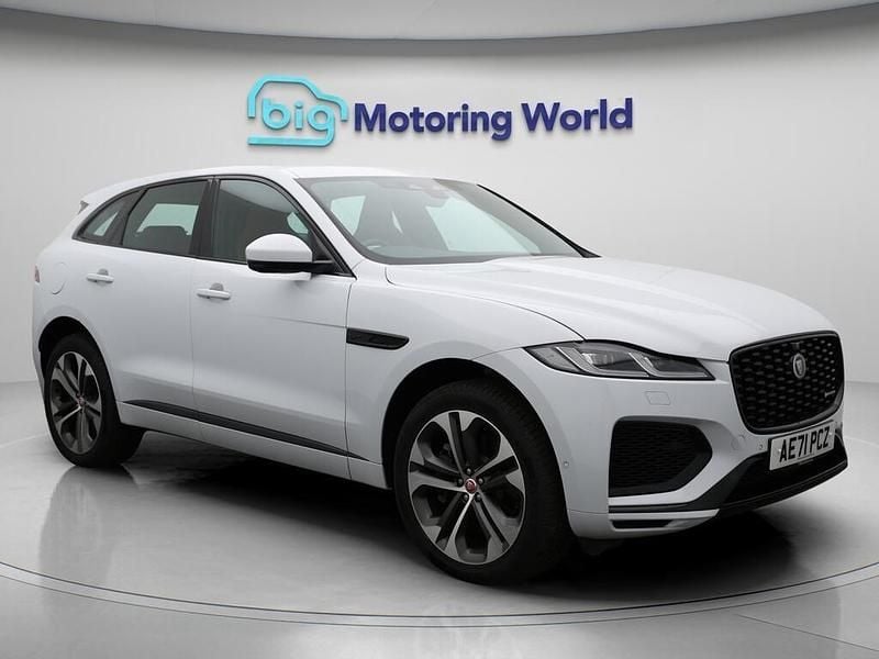 White Used 2021 Jaguar F-Pace R-Dynamic SUV | £29,141 (Good price) - Image 1/4