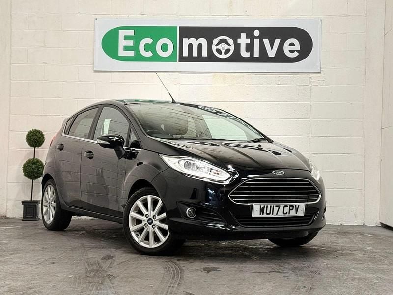 Black Used 2017 Ford Fiesta Titanium Hatchback | £4,995 (Super price) - Image 1/4